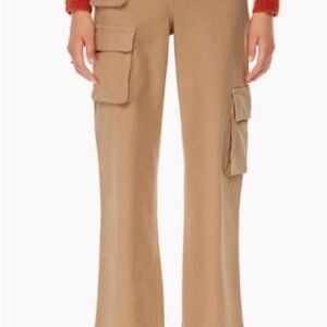Wilfred  Free Tan Flare Cargo Pants/ woman’s size 16